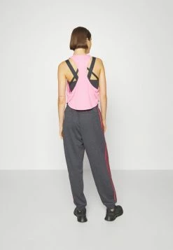 Adidas Performance Tracksuit Bottoms - Dark Grey Heather/red -adidas Performance Shop 7e7fcbf354684ee191fa4e593387aefb