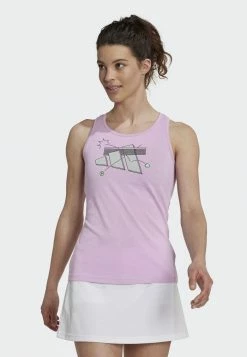 Adidas Performance AEROREADY TENNIS - Top - Purple