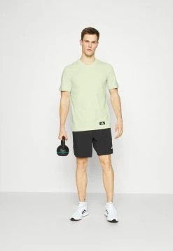 Adidas Performance 3S TEE - Print T-shirt - Almost Lime -adidas Performance Shop 7eea1b50e8674c53a81587f47625c480