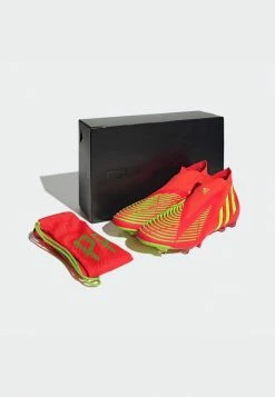 Adidas Performance PREDATOR EDGE FIRM GROUND - Moulded Stud Football Boots - Orange -adidas Performance Shop 7f2972371d7d4d11aa15b9c21ace99e8