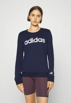 Adidas Performance LIN - Sweatshirt - Dark Blue
