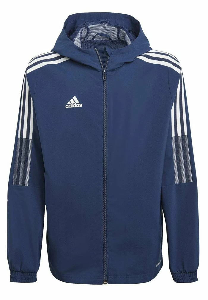 Adidas Performance GIACCA A VENTO TIRO 21 - Running Jacket - Blue 3 Adidas Performance GIACCA A VENTO TIRO 21 - Running Jacket - Blue