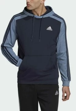 Adidas Performance ESSENTIALS - Hoodie - Blue -adidas Performance Shop 7fd87a49b6ea4a05b289c0ad7443d0b5