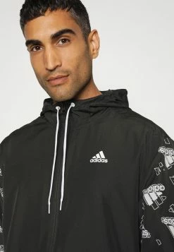 Adidas Performance MTS WOV AOP - Tracksuit - Black -adidas Performance Shop 80391e6db6434b55bb3e5a524c62811c