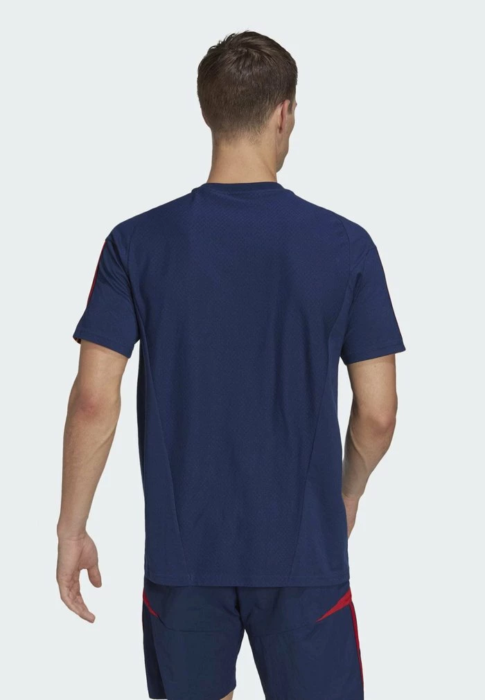 Adidas Performance SPAIN FEF 22 TRAVEL TEE - National Team Wear - Blue 4 Adidas Performance SPAIN FEF 22 TRAVEL TEE - National Team Wear - Blue - Image 2