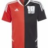 Adidas Performance MESSI - Sports T-shirt - Black/vivid Red -adidas Performance Shop 804b1faf2ef346f5881ddb1dcd1f49c7