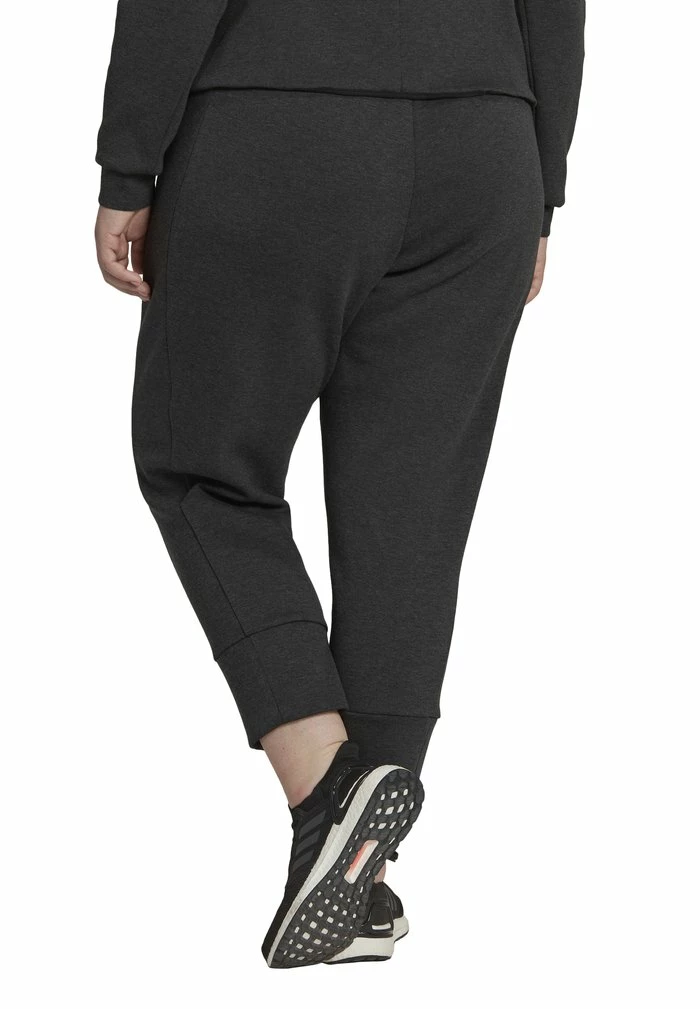 Adidas Performance Tracksuit Bottoms - Black Melange 4 Adidas Performance Tracksuit Bottoms - Black Melange - Image 2