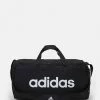 Adidas Performance LINEAR DUFFEL UNISEX - Weekend Bag - Black/white -adidas Performance Shop 810e9fddfb7144f8922c970ad9a79826