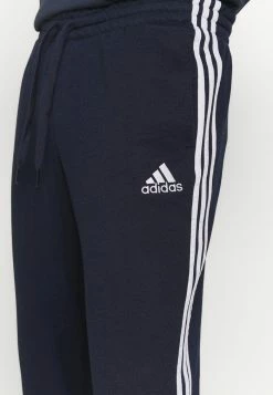 Adidas Performance ESSENTIALS CUFF - Tracksuit Bottoms - Legend Ink/white -adidas Performance Shop 8118349f18c74503af335d42886e9001