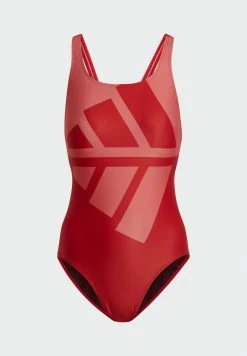 Adidas Performance LOGO GRAPHIC - Swimsuit - Red -adidas Performance Shop 819843d623dd4d70a20cf367e489ca13