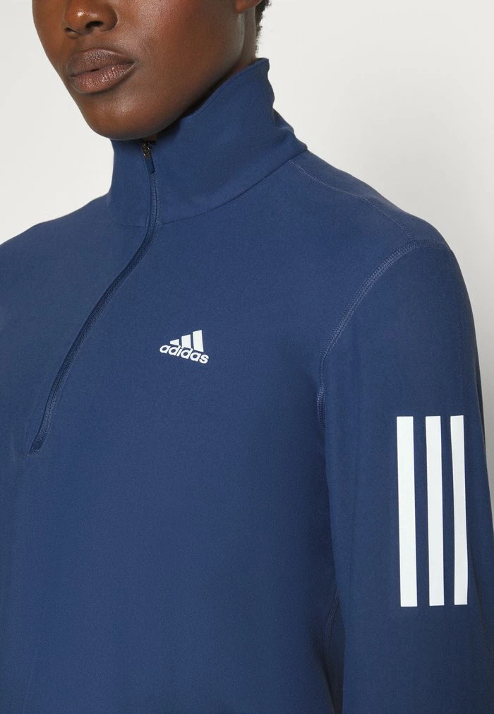 Adidas Performance 1/2 ZIP - Long Sleeved Top - Steel 6 Adidas Performance 1/2 ZIP - Long Sleeved Top - Steel - Image 4