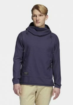Adidas Performance CROSS ANORAK - Long Sleeved Top - Blue