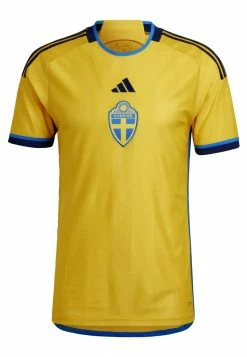 Adidas Performance SWEDEN SVFF HOME - Football Shirt - Yellow -adidas Performance Shop 8243875eca664ba4a1edd8924c234847