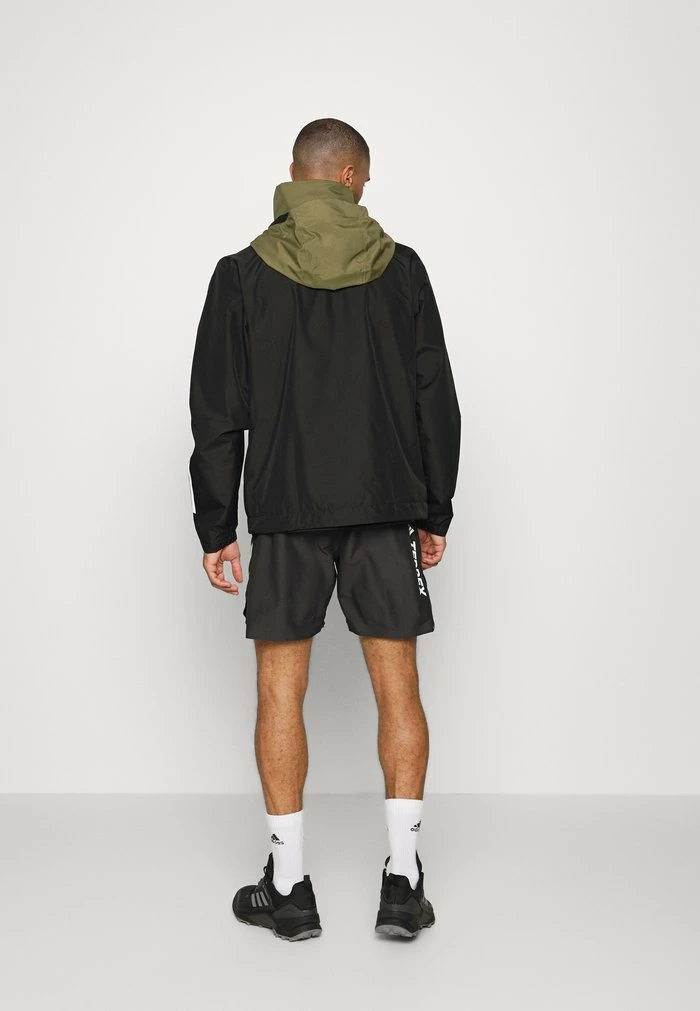 Adidas Performance BSC 3-STRIPES RAIN.RDY - Waterproof Jacket - Black 5 Adidas Performance BSC 3-STRIPES RAIN.RDY - Waterproof Jacket - Black - Image 3