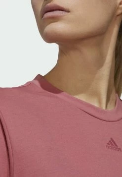 Adidas Performance FLORAL - Basic T-shirt - Red -adidas Performance Shop 826b899da2c24b818f158db3668dccc1