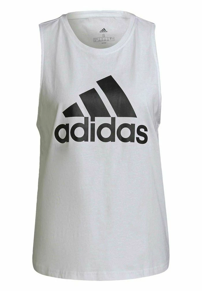Adidas Performance ESSENTIALS BIG LOGO - Print T-shirt - White 9 Adidas Performance ESSENTIALS BIG LOGO - Print T-shirt - White - Image 7