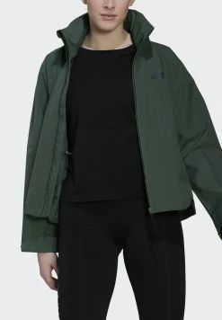 Adidas Performance W TRAVEER RR J - Hardshell Jacket - Green Oxide -adidas Performance Shop 831f28852c5443229070786bdac05970