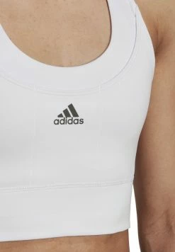 Adidas Performance RUN - Medium Support Sports Bra - White/black Reflective -adidas Performance Shop 8330c7b1fd8346db8dca6f7948446806