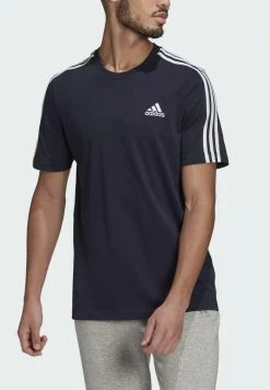 Adidas Performance ESSENTIALS - Print T-shirt - Dark Blue 12 Adidas Performance ESSENTIALS - Print T-shirt - Dark Blue -adidas Performance Shop 835a3a09336e42a09ce5fcb681140403