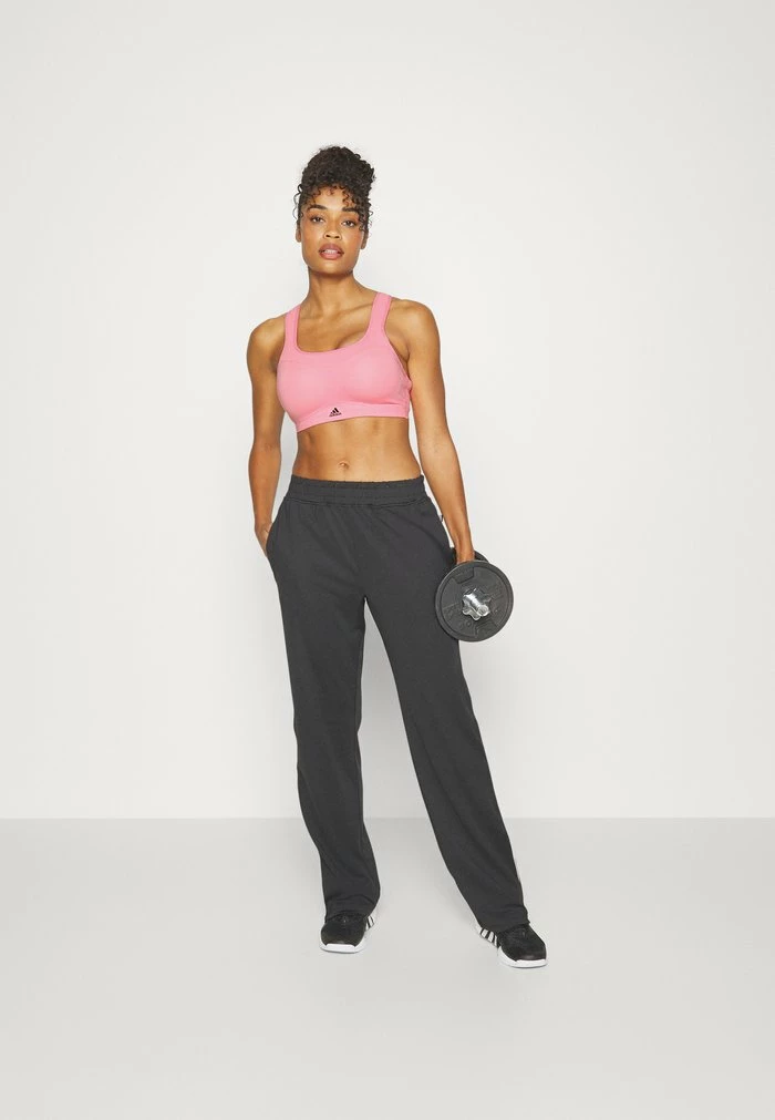 Adidas Performance High Support Sports Bra - Bliss Pink/black 4 Adidas Performance High Support Sports Bra - Bliss Pink/black - Image 2