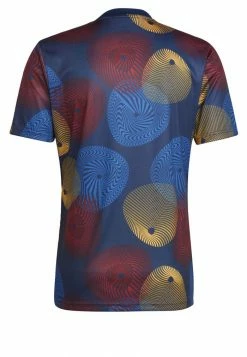 Adidas Performance SPAIN FEF PREMATCH - Football Shirt - Team Navy Blue Red Team Colleg Gold Glow Blue -adidas Performance Shop 838042781a3d485fb6063abee559afdc