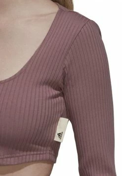 Adidas Performance W SL RIB CRO LS - Sports T-shirt - Brown 13 Adidas Performance W SL RIB CRO LS - Sports T-shirt - Brown -adidas Performance Shop 83e16033fc6c4d418b163e4a39e8310b