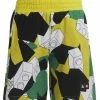Adidas Performance Sports Shorts - Light Yellow/ White/green -adidas Performance Shop 8409aa4822134f778d596422522e56a2