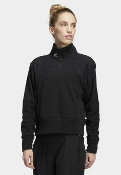 Adidas Performance Fleece Jumper - Black