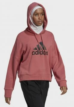 Adidas Performance FUTURE ICON BADGE - Sweatshirt - Red -adidas Performance Shop 8438f20f641a4b198ffdbd288c823d49