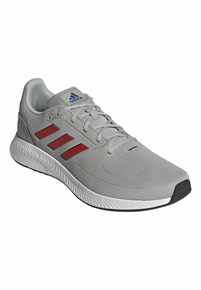 Adidas Performance RUNFALCON 2.0 - Neutral Running Shoes - Grey Two/vivid Red/core Black 4 Adidas Performance RUNFALCON 2.0 - Neutral Running Shoes - Grey Two/vivid Red/core Black - Image 2