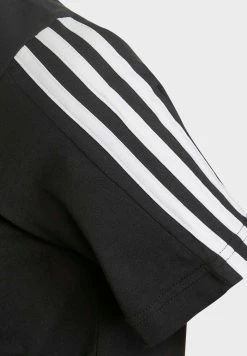 Adidas Performance FUTURE ICON STRIPES - Print T-shirt - Black -adidas Performance Shop 84ddfe6904df42348e7f0a4d3fe7238a