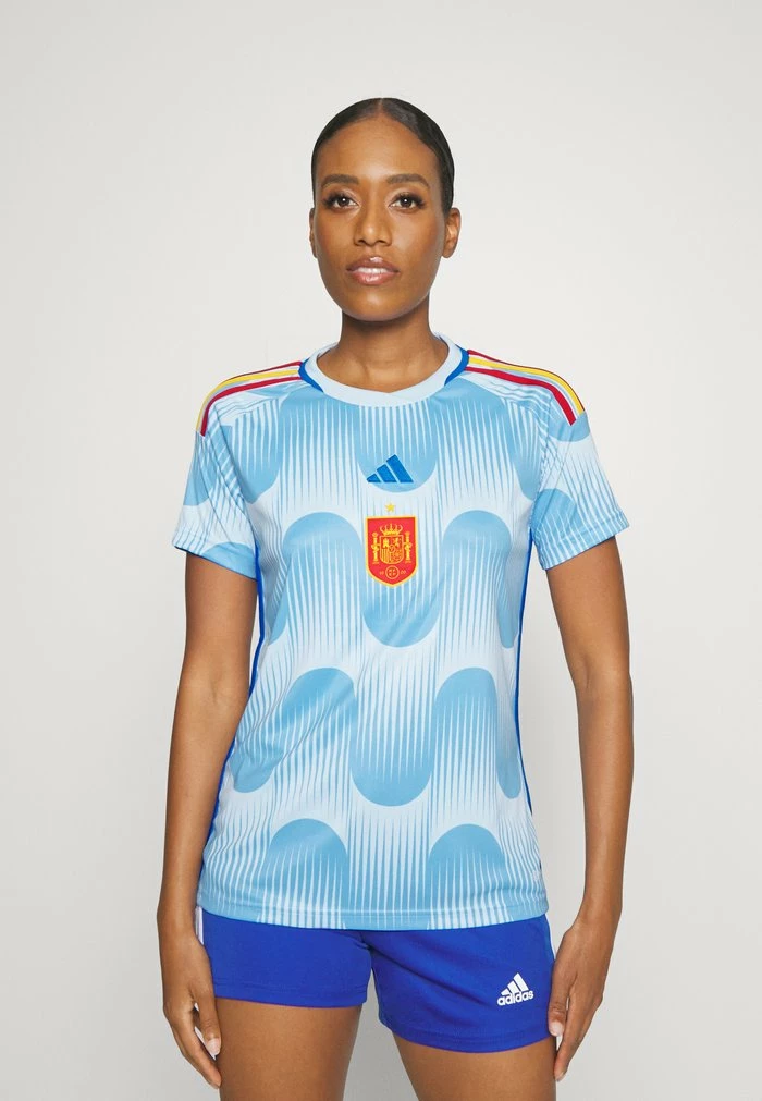 Adidas Performance SPAIN FEF AWAY - Football Shirt - Glow Blue/glory Blue 3 Adidas Performance SPAIN FEF AWAY - Football Shirt - Glow Blue/glory Blue