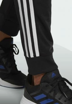 Adidas Performance ESSENTIALS 3-STRIPES - Tracksuit - Top:black/white Bottom:black/white -adidas Performance Shop 85a9f95518d14555862a95319b14099e