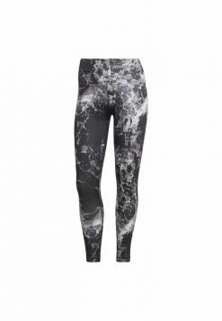 Adidas Performance ESSENTIALS - Leggings - Trousers - Grey -adidas Performance Shop 8720f37c1b5640a7b342972ca123b2ab
