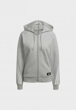 Adidas Performance FUTURE ICONS - Zip-up Sweatshirt - Grey 17 Adidas Performance FUTURE ICONS - Zip-up Sweatshirt - Grey -adidas Performance Shop 8740f45ff19a473999f502c7ce10780d