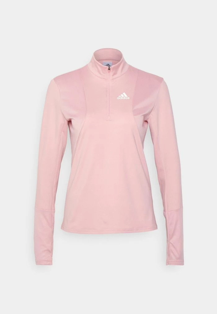 Adidas Performance ZIP - Sports T-shirt - Mauve 9 Adidas Performance ZIP - Sports T-shirt - Mauve - Image 7