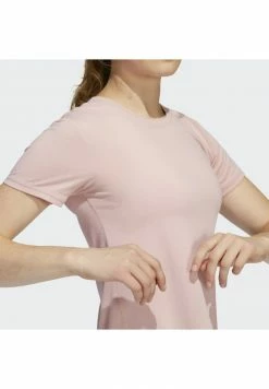 Adidas Performance Basic T-shirt - Pink -adidas Performance Shop 87a8a73dd90e4bdb92e8716a4d3bf120