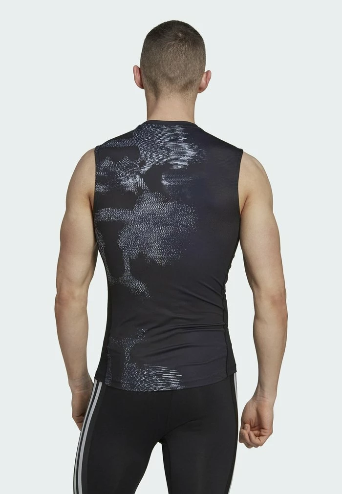 Adidas Performance TECHFIT - Top - Black 4 Adidas Performance TECHFIT - Top - Black - Image 2