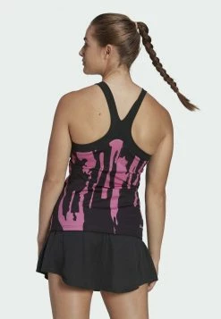 Adidas Performance THEBE MAGUGU TENNIS NEW YORK - Top - Black -adidas Performance Shop 884deff86a01432188b651c3d9c96fc4