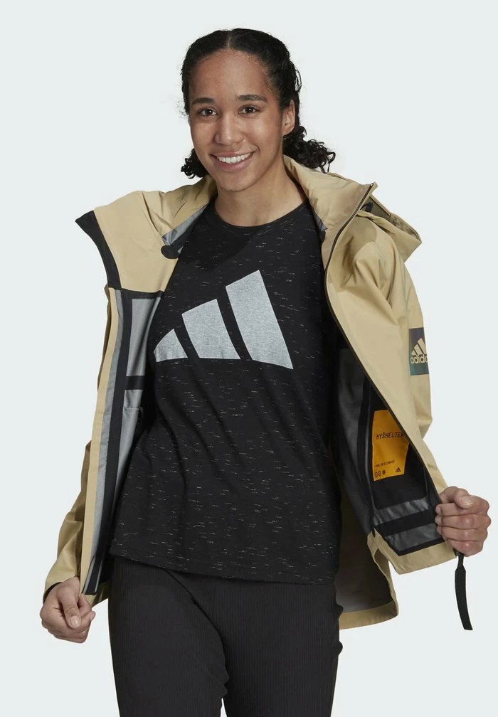Adidas Performance Light Jacket - Beige 4 Adidas Performance Light Jacket - Beige - Image 2