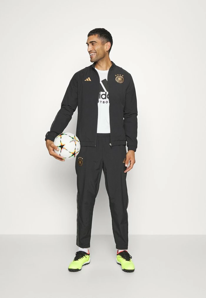 Adidas Performance DEUTSCHLAND DFB PRE PANT - National Team Wear - Black 4 Adidas Performance DEUTSCHLAND DFB PRE PANT - National Team Wear - Black - Image 2