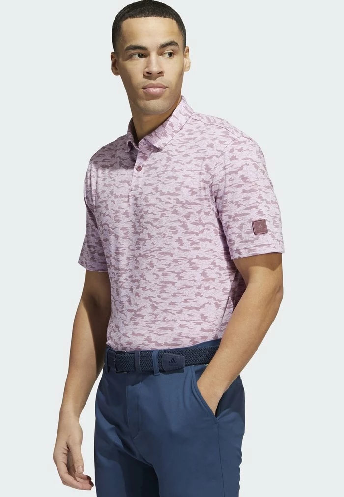 Adidas Performance Polo Shirt - Burgundy Bliss Lilac 3 Adidas Performance Polo Shirt - Burgundy Bliss Lilac