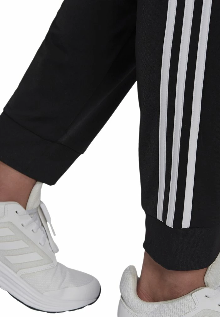 Adidas Performance M 3S JOG TP TRI - Tracksuit Bottoms - Black/white 7 Adidas Performance M 3S JOG TP TRI - Tracksuit Bottoms - Black/white - Image 5