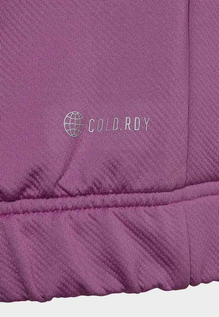 Adidas Performance COLD.RDY ICONS TRAINING LOOSE - Zip-up Sweatshirt - Purple 6 Adidas Performance COLD.RDY ICONS TRAINING LOOSE - Zip-up Sweatshirt - Purple - Image 4
