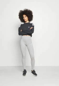 Adidas Performance CROP CREW - Sweatshirt - Carbon 9 Adidas Performance CROP CREW - Sweatshirt - Carbon -adidas Performance Shop 897cef459f094b1b967d11dbcbcf6c4a