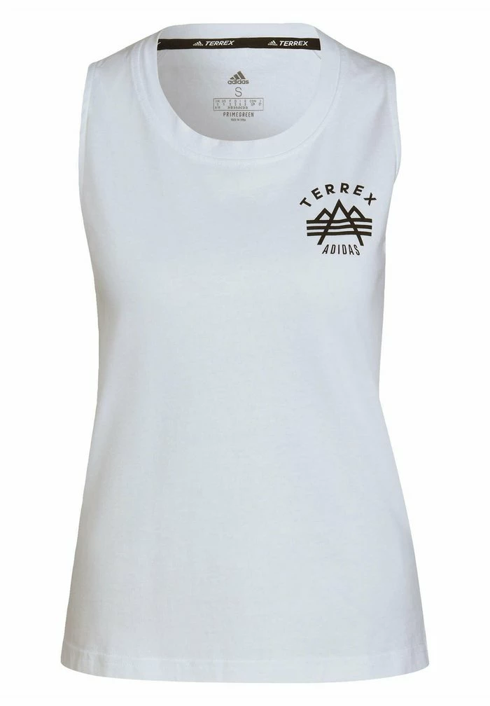 Adidas Performance TANK - Top - White 7 Adidas Performance TANK - Top - White - Image 5