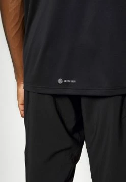 Adidas Performance RUN IT TEE - Sports T-shirt - Black -adidas Performance Shop 8999e19913314380b99a1c029421c52a