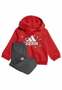 Adidas Performance BOS GRA - Tracksuit - Top Vivid Red Bottom Grey Six S