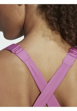 Adidas Performance FAST L RU HS BR - Medium Support Sports Bra - Purple -adidas Performance Shop 8ac6309668a74735b3ff5e7891be2627