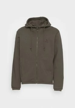 Adidas Performance UNISEX - Zip-up Sweatshirt - Shadow Olive 10 Adidas Performance UNISEX - Zip-up Sweatshirt - Shadow Olive -adidas Performance Shop 8b074c19664048c78bba7317858ae6f9